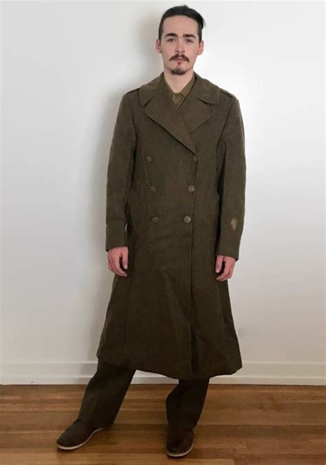 ww2 american trench coat.